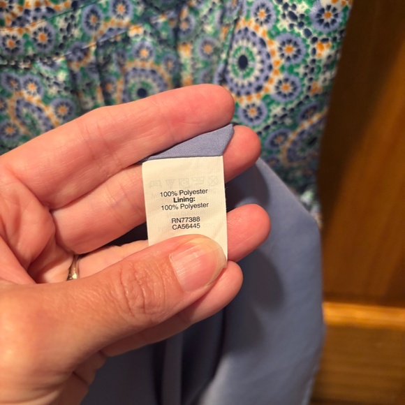 J. Crew Printed Factory Seaside Cami Dress Size 4 - Picture 7 of 8